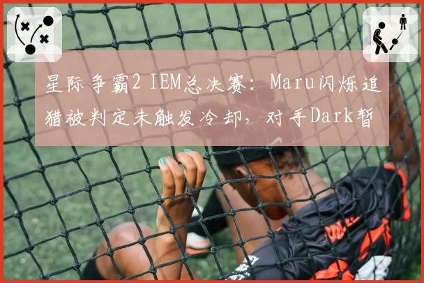 星际争霸2 IEM总决赛：Maru闪烁追猎被判定未触发冷却，对手Dark暂停比赛怒斥裁判